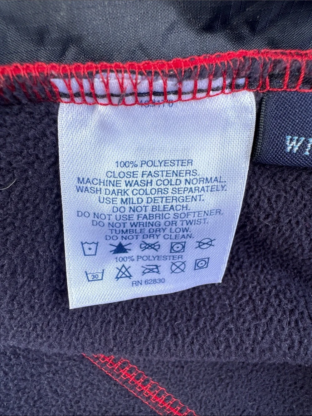 Race to Mackinac 2006 Fleece Vest Chicago Yacht Club Size XL